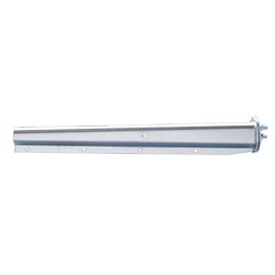 UP10687-30" Stainless Light Duty Mud Flap Hangers (Closed End Cap) - 1-1/8" Bolt Pattern (Pair)