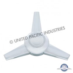 UP10722-Chrome Plastic 3 Extra Large Straight Bar Spinner Only