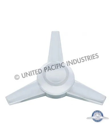 UP10722-Chrome Plastic 3 Extra Large Straight Bar Spinner Only