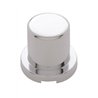 UP10756-3/4" X 1-1/4" Chrome Plastic Flat Top Nut Covers - Push-On (10-Pack)