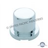 UP10759B-33mm X 1-5/8" Chrome Plastic Flat Top Nut Cover - Push-On (Bulk)