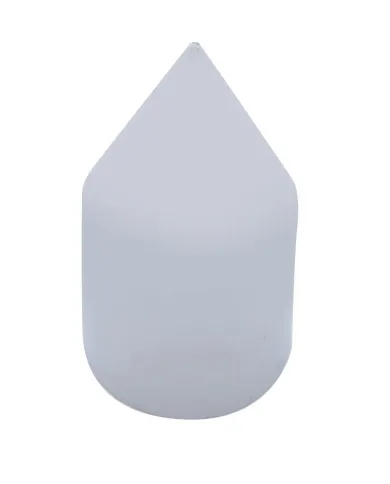 UP10769B-33mm X 3-1/8" Chrome Plastic Spike Nut Cover - Push-On (Bulk)