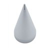 UP10780B-33mm x 4-1/2" Chrome Plastic X Spike Nut Cover - Thread-On (Bulk)