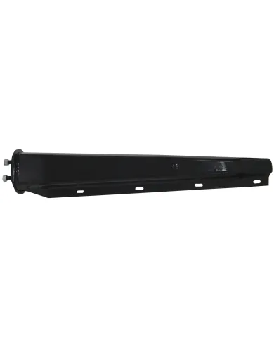 UP10838-30" Black Heavy Duty Mud Flap Hangers - 1-1/8" Bolt Pattern (Pair)