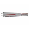 UP10850-30" Stainless Steel Heavy Duty Mud Flap Hangers With Reflector - 2" Bolt Pattern (Pair)