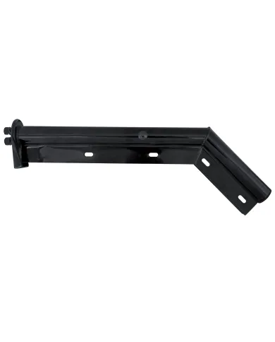 UP10861-28" Black 45-Degree Angled Mud Flap Hangers - 1-1/8" Bolt Pattern - Competition Series (Pair)