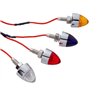 UP10864-LED Bullet License Plate Fastener - Blue (2-Pack)