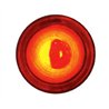 UP10867-LED Bullet License Plate Fastener - Red (2-Pack)