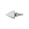 UP10878-Chrome Spike License Plate Fastener (4-Pack)