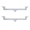 UP10927-Kenworth Stainless Emblem Accent (Card of 2)