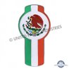UP10967-Chrome Die Cast Mexico Flag Emblem