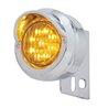 UP10980-9 LED Mud Flap Hanger End Light With Visor - Amber LED/Amber Lens