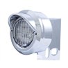 UP10982-9 LED Mud Flap Hanger End Light With Visor - Amber LED/Clear Lens
