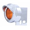 UP10988-Mud Flap Hanger End Light With Visor - Amber