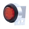 UP10991-9 LED Mud Flap Hanger End Light With Grommet - Red LED/Red Lens