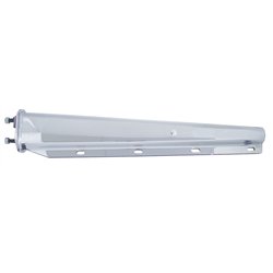 UP11300-30" Chrome Heavy Duty Mud Flap Hangers - 2.5" Bolt Pattern - Competition Series (Pair)