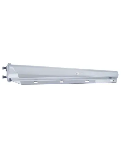 UP11300-30" Chrome Heavy Duty Mud Flap Hangers - 2.5" Bolt Pattern - Competition Series (Pair)