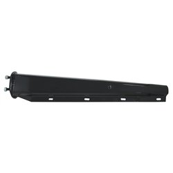 UP11320-30" Black Heavy Duty Mud Flap Hangers - 2.5" Bolt Pattern - Competition Series (Pair)