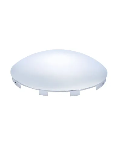 UP20111-Universal Stainless Steel Dome Front Hubcap - 7/16" Lip