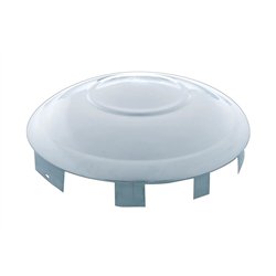 UP20158-Universal Stainless Steel Classic Front Hubcap - 1" Lip