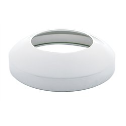 UP20205-8" Stainless Rear Hubcap With Hubometer Cutout
