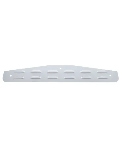 UP20211-4" X 24" Stainless Louvered Bottom Mud Flap Plate - Bolt Thru