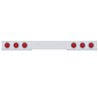 UP20235-Stainless 1 Piece Rear Light Bar With 6X 4" Lights & Visors