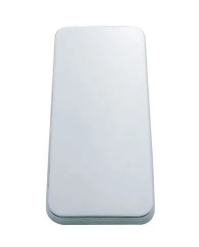 UP20518-Peterbilt Stainless Vent Door Cover - Plain (Card of 2)