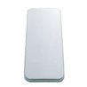 UP20518-Peterbilt Stainless Vent Door Cover - Plain (Card of 2)