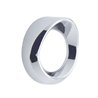 UP20551-Chrome Plastic Small Gauge Cover With Visor