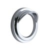 UP20561-Chrome Plastic Small Gauge Cover With Visor For Freightliner