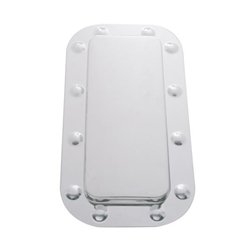 UP20562-Peterbilt Stainless Vent Door Cover And Dimpled Trim Set