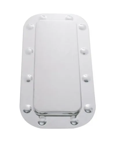 UP20562-Peterbilt Stainless Vent Door Cover And Dimpled Trim Set