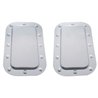 UP20563-Kenworth Stainless Vent Door Cover And Dimpled Trim Set