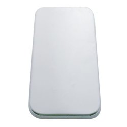 UP20568-Kenworth Stainless Vent Door Cover - Plain (Card of 2)