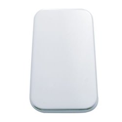 UP20570-Freightliner Stainless Vent Door Cover - Plain (Card of 2)