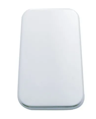 UP20570-Freightliner Stainless Vent Door Cover - Plain (Card of 2)