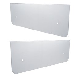 UP20583-Stainless Steel Front Fender Guards - 2002 Kenworth W900