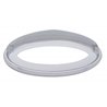 UP20591-Chrome Bezel With Visor For 7-7/8" X 3-1/4" Peterbilt Emblem