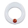 UP20815-Universal Small Gauge Cover With Visor - Amber Crystal