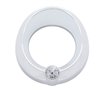 UP20817-Universal Small Gauge Cover With Visor - Clear Crystal