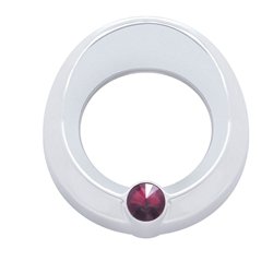 UP20819-Universal Small Gauge Cover With Visor - Purple Crystal