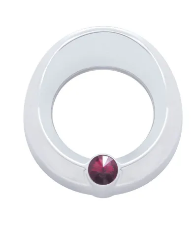 UP20819-Universal Small Gauge Cover With Visor - Purple Crystal