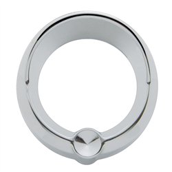 UP20828-Signature Series Freightliner Small Gauge Cover With Visor - Indented
