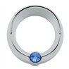 UP20830-Signature Series Small Gauge Cover With Visor For Freightliner - Blue Crystal
