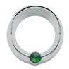 UP20832-Signature Series Small Gauge Cover With Visor For Freightliner - Green Crystal
