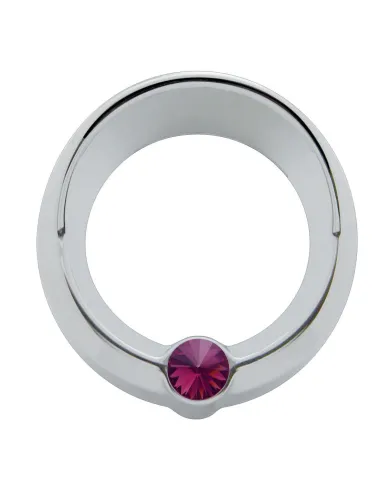 UP20833-Signature Series Small Gauge Cover With Visor For Freightliner - Purple Crystal
