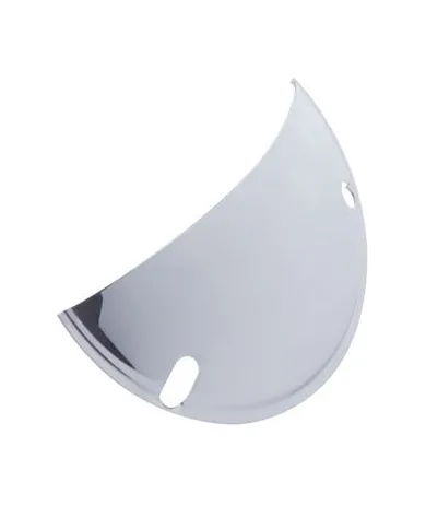 UP21477-Stainless Steel Half-Moon Shield For 5-3/4" Headlight (Pair)