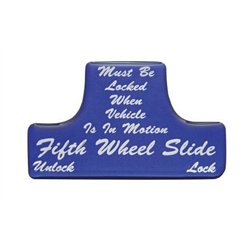 UP21020-1B-"Fifth Wheel" Switch Guard Sticker Only - Blue