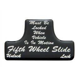 UP21020-1K-"Fifth Wheel" Switch Guard Sticker Only - Black